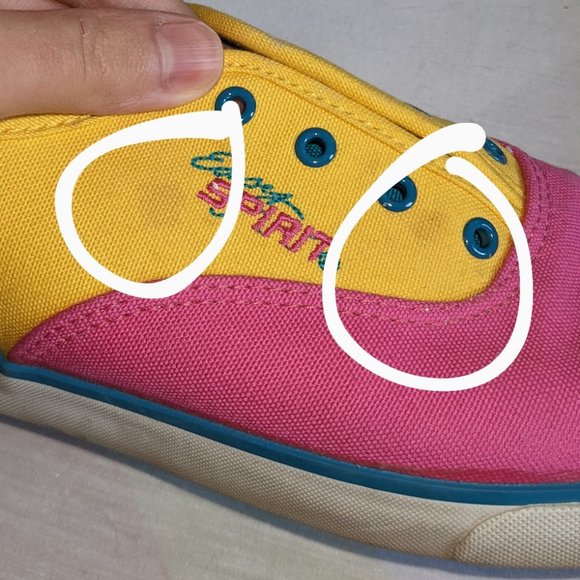 80/90s Color-block Canvas Sneakers by Easy Spirit - Picture 5 of 9